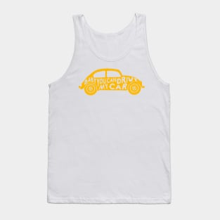 vintage yellow car Tank Top